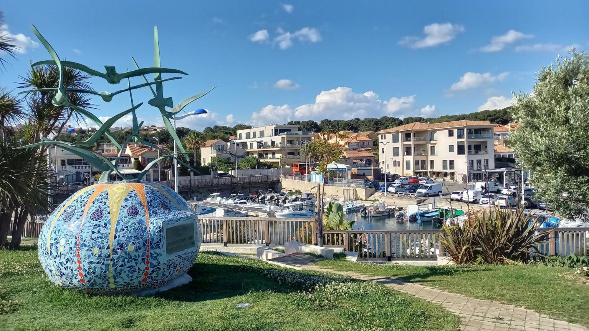 Sausset-Les-Pins, T2 Vue Sur Mer, Plage A 200M Rum bild